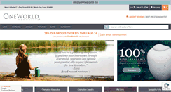 Desktop Screenshot of oneworldmemorials.com
